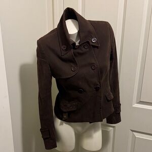 Karen Millen Chocolate Brown Coat